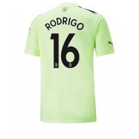 Manchester City Rodri Hernandez #16 Fotballklær Tredjedrakt 2022-23 Kortermet